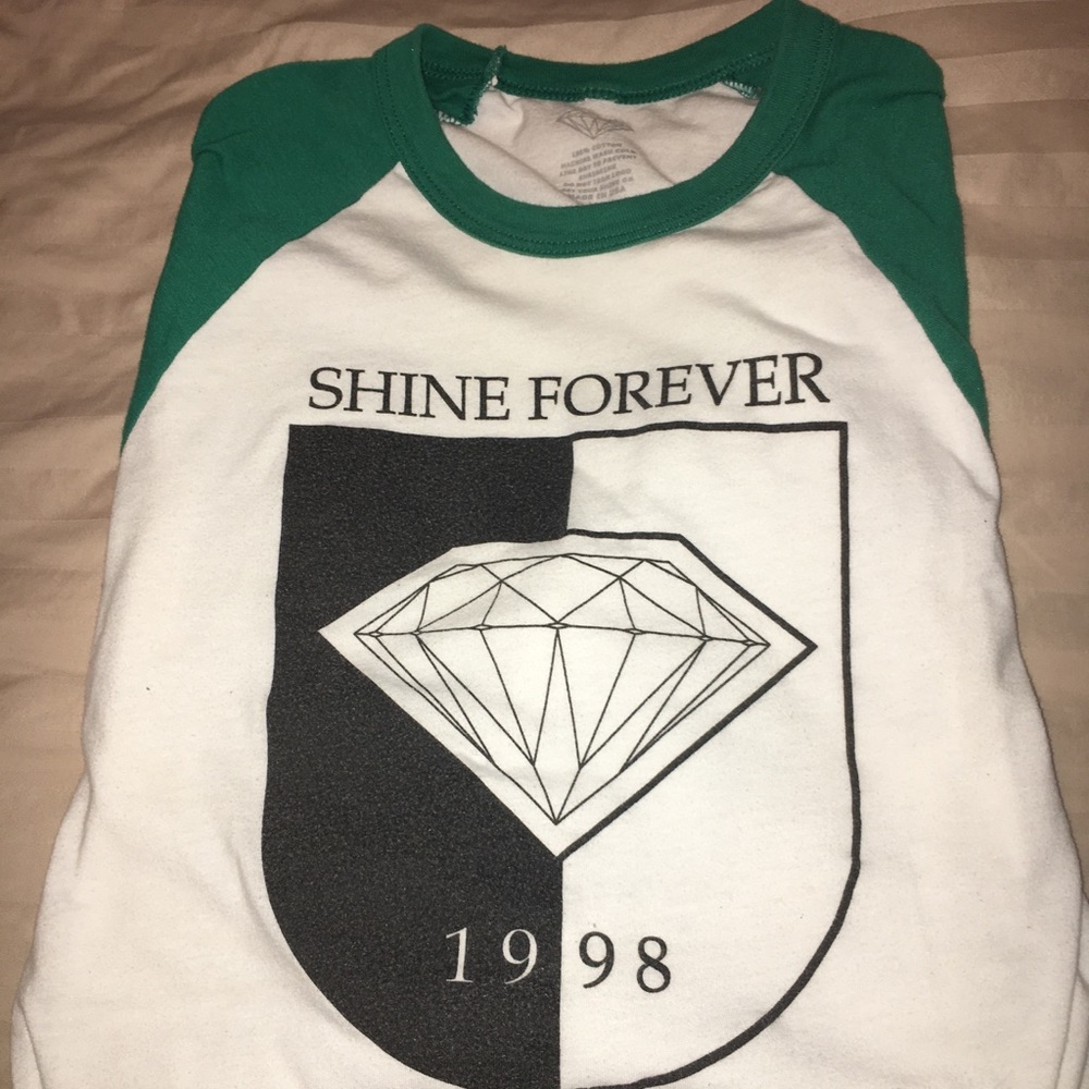Diamond supply baseball tee